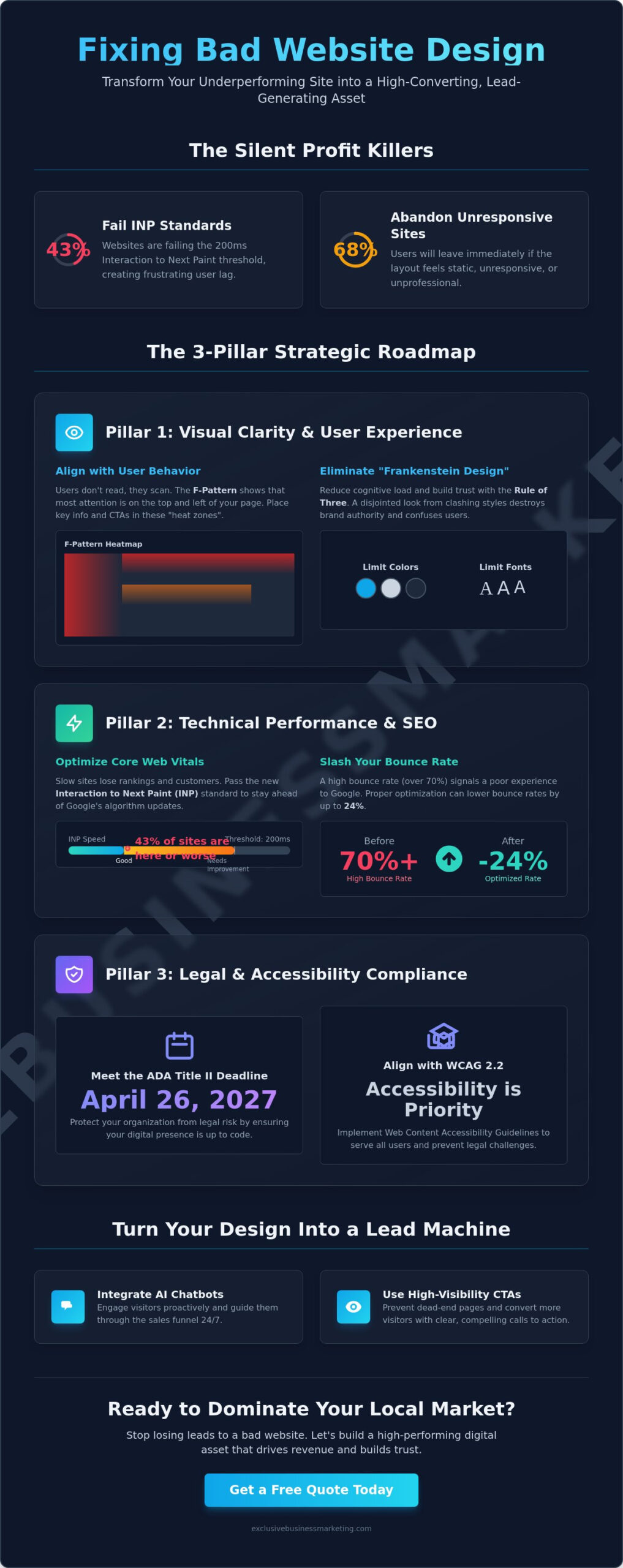 Fixing a Bad Website Design in 2026: A Strategic Guide to Increasing ROI