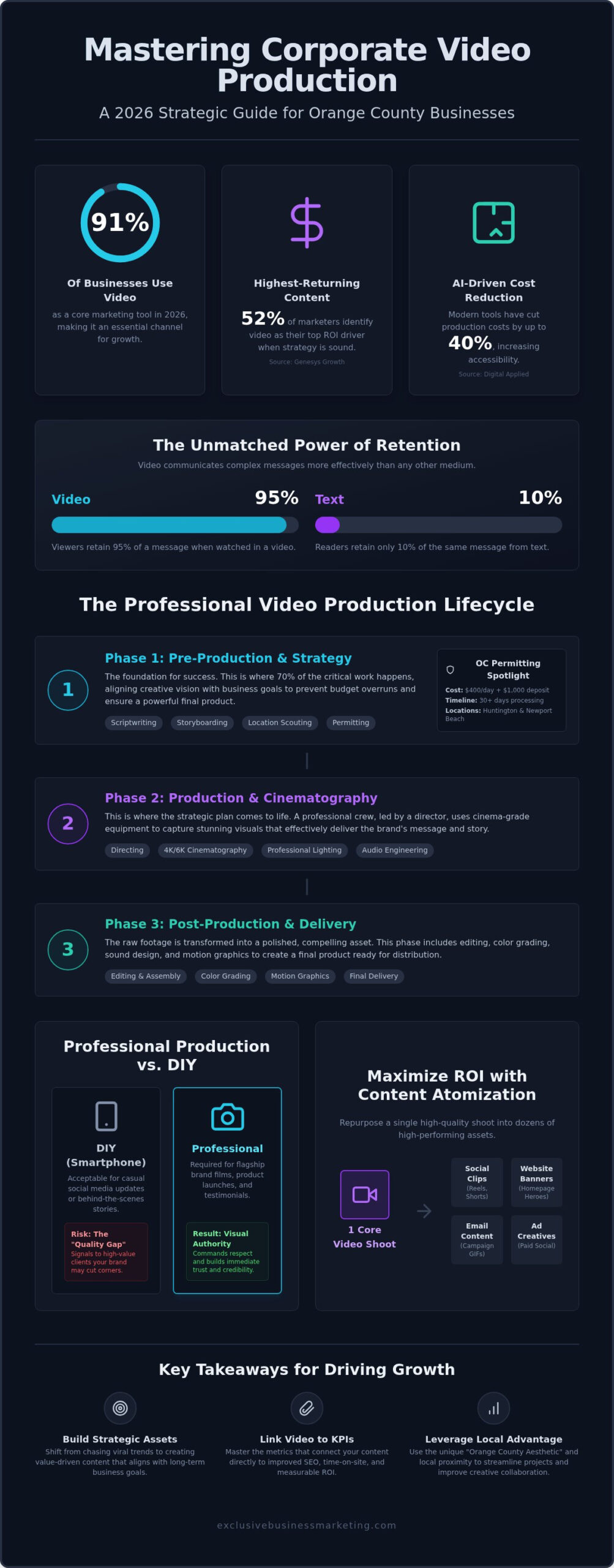 Corporate Video Production Orange County: The 2026 Strategic Growth Guide